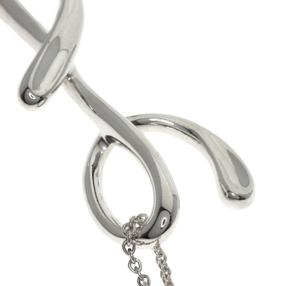 TIFFANY&Co. Initial Y Necklace Silver Ladies [Used]
