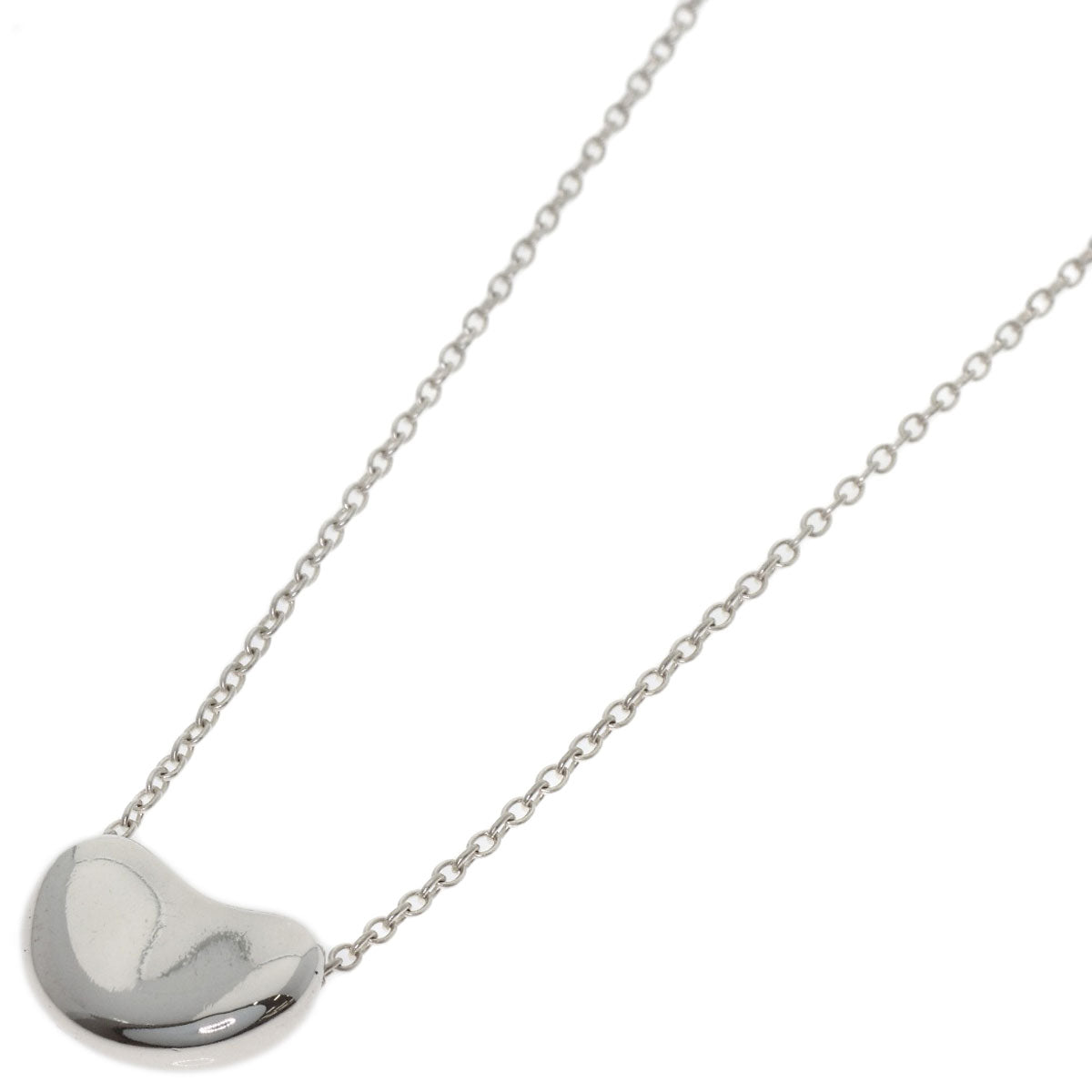 TIFFANY&Co. Bean Necklace Silver Ladies [Used]