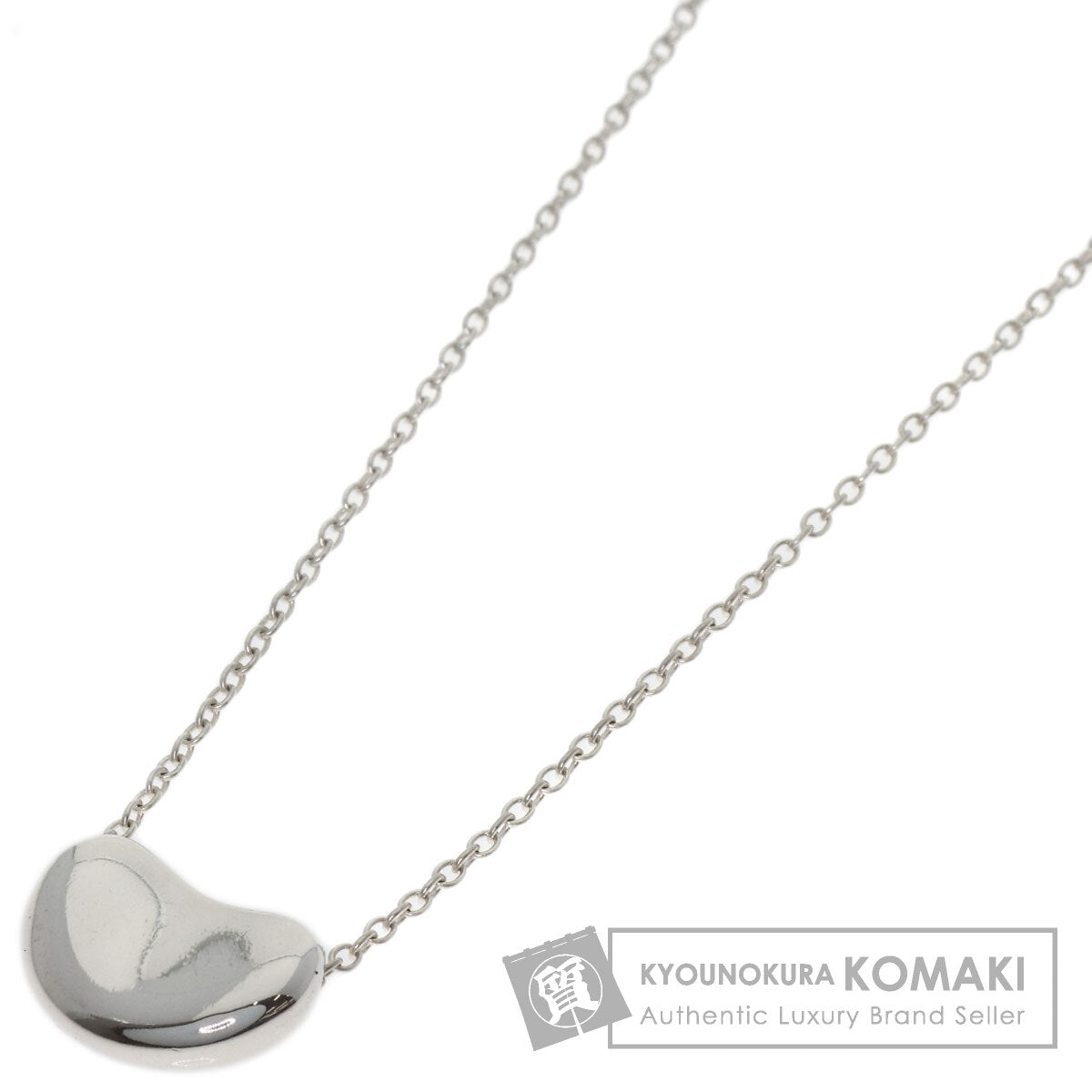 TIFFANY&Co. Bean Necklace Silver Ladies [Used]