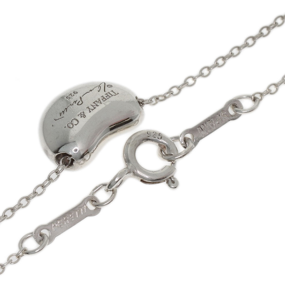 TIFFANY&Co. Bean Necklace Silver Ladies [Used]