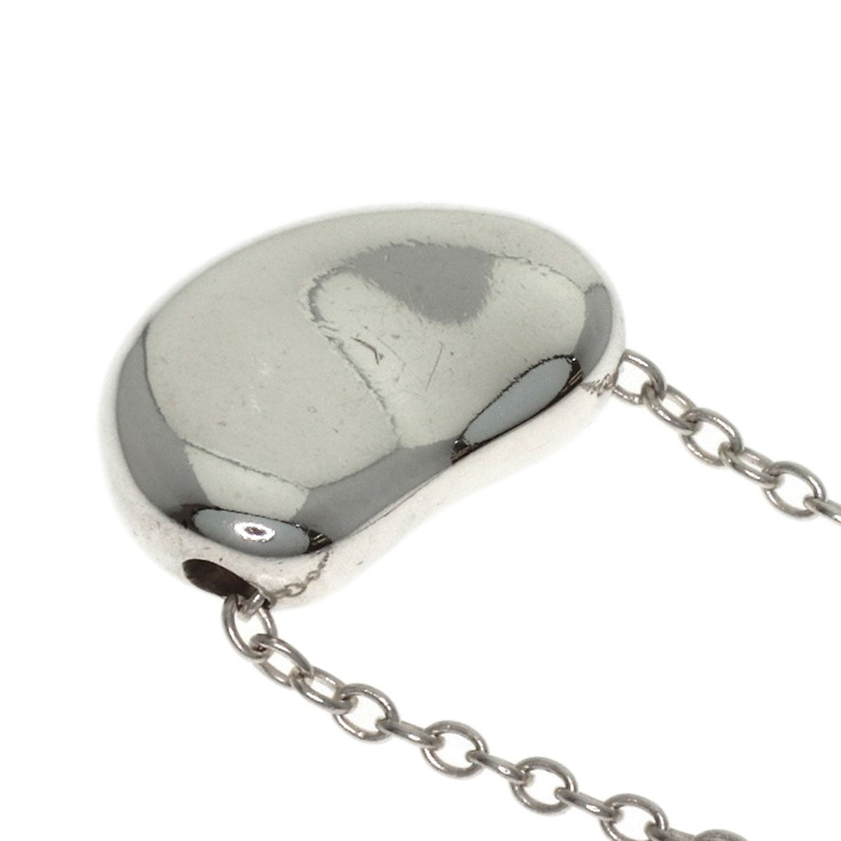 TIFFANY&Co. Bean Necklace Silver Ladies [Used]