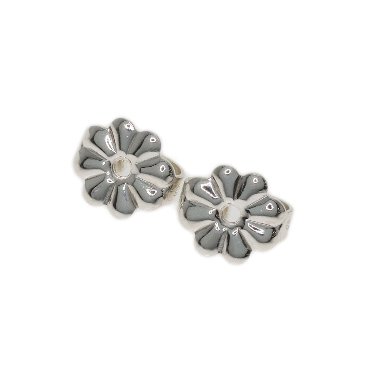 TIFFANY&Co. Return to Mini Love Heart Enamel earring Silver Ladies [Used]