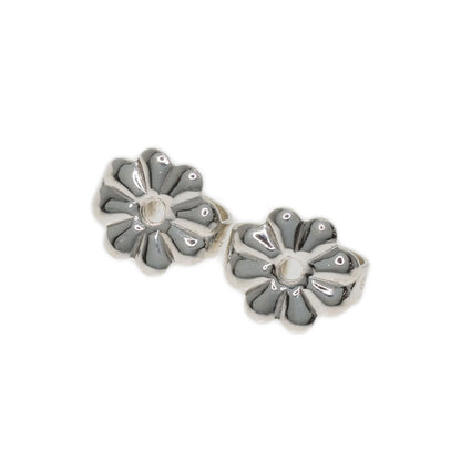 TIFFANY&Co. Return to Mini Love Heart Enamel earring Silver Ladies [Used]