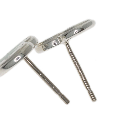 TIFFANY&Co. Return to Mini Love Heart Enamel earring Silver Ladies [Used]