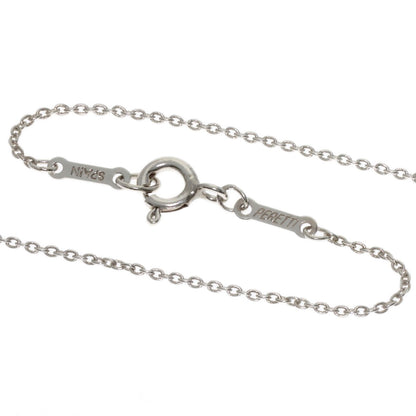 TIFFANY&Co. Open heart Necklace Silver Ladies [Used]
