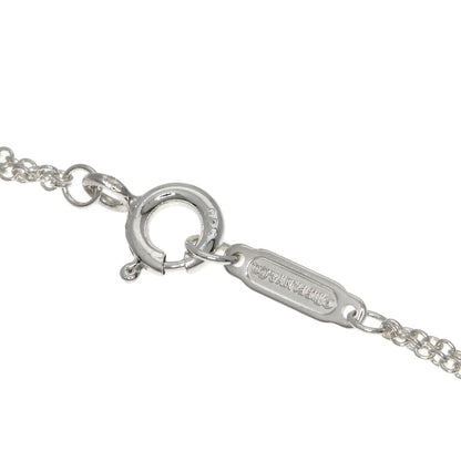 TIFFANY&Co. Return to TIFFANY&Co. Heart Tag Double Chain Bracelet Silver Ladies [Used]