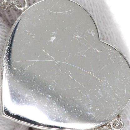 TIFFANY&Co. Return to TIFFANY&Co. Heart Tag Double Chain Bracelet Silver Ladies [Used]