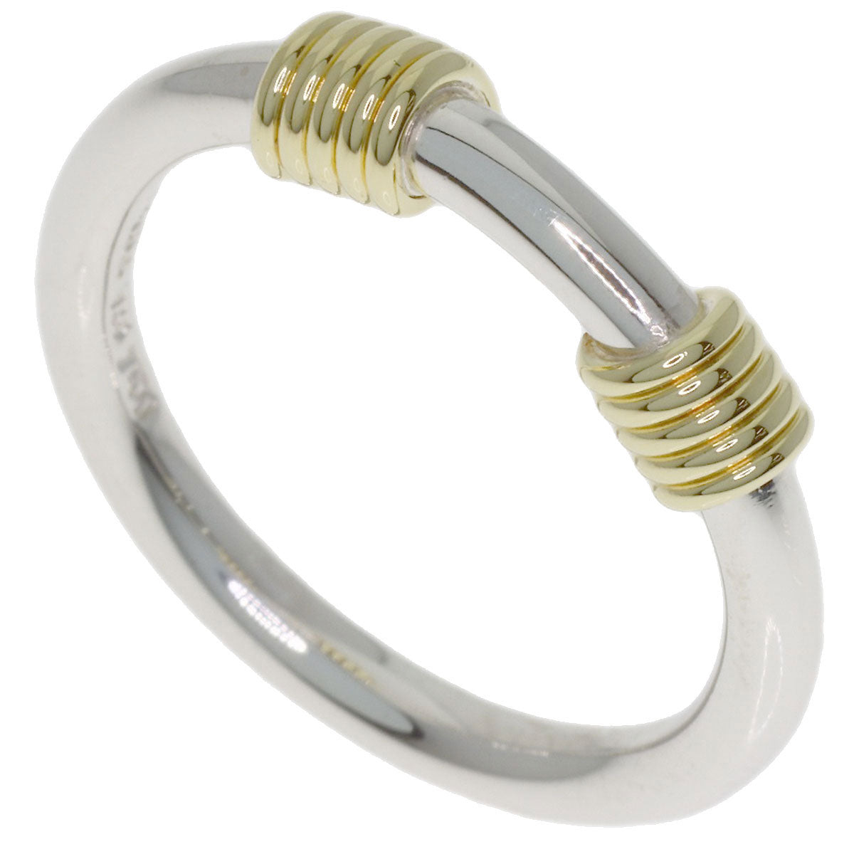 TIFFANY&Co. Band with Ring Silver 18K Yellow GoldLadies [Used]