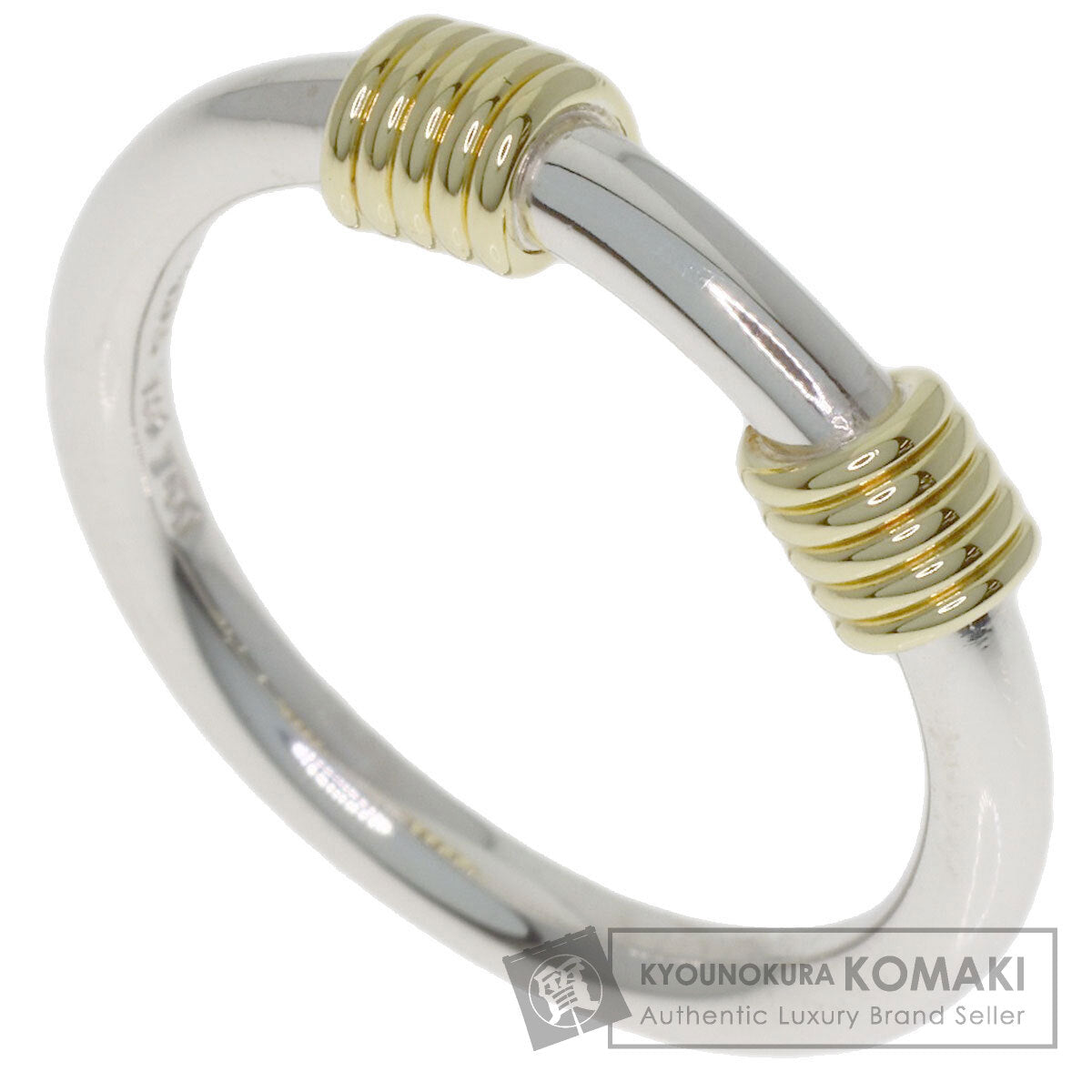 TIFFANY&Co. Band with Ring Silver 18K Yellow GoldLadies [Used]