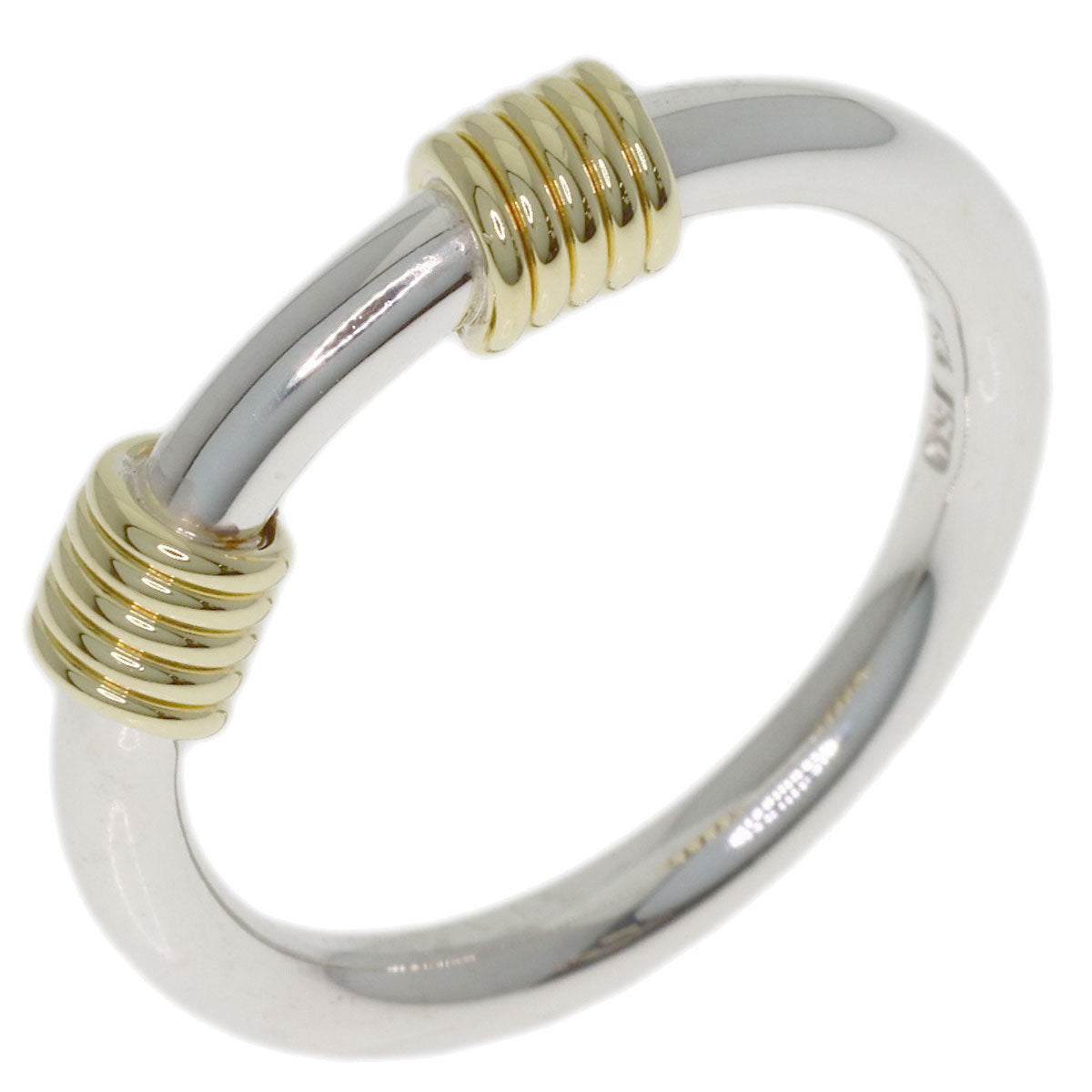 TIFFANY&Co. Band with Ring Silver 18K Yellow GoldLadies [Used]