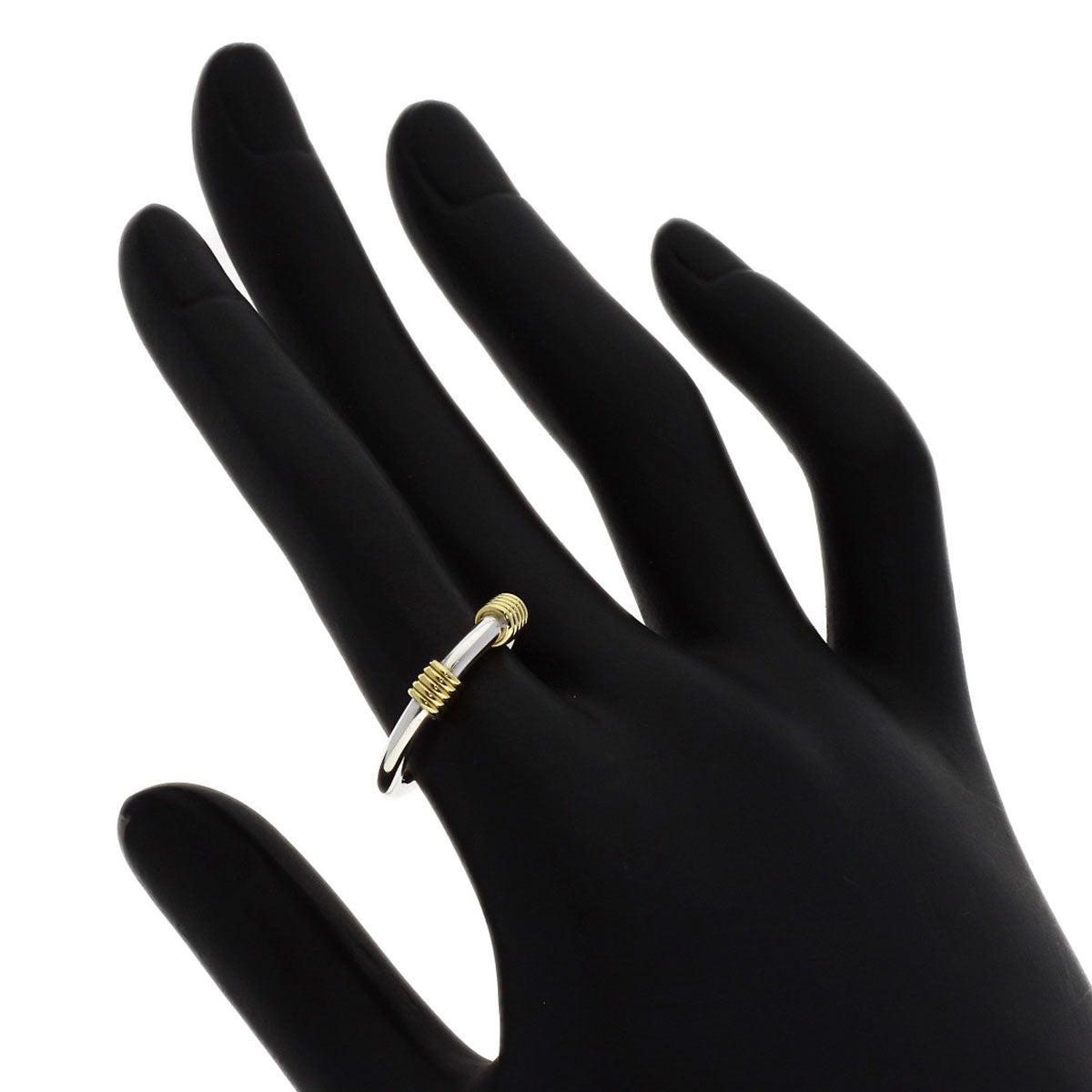 TIFFANY&Co. Band with Ring Silver 18K Yellow GoldLadies [Used]