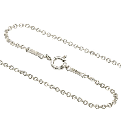 TIFFANY&Co. Open heart Necklace Silver Ladies [Used]
