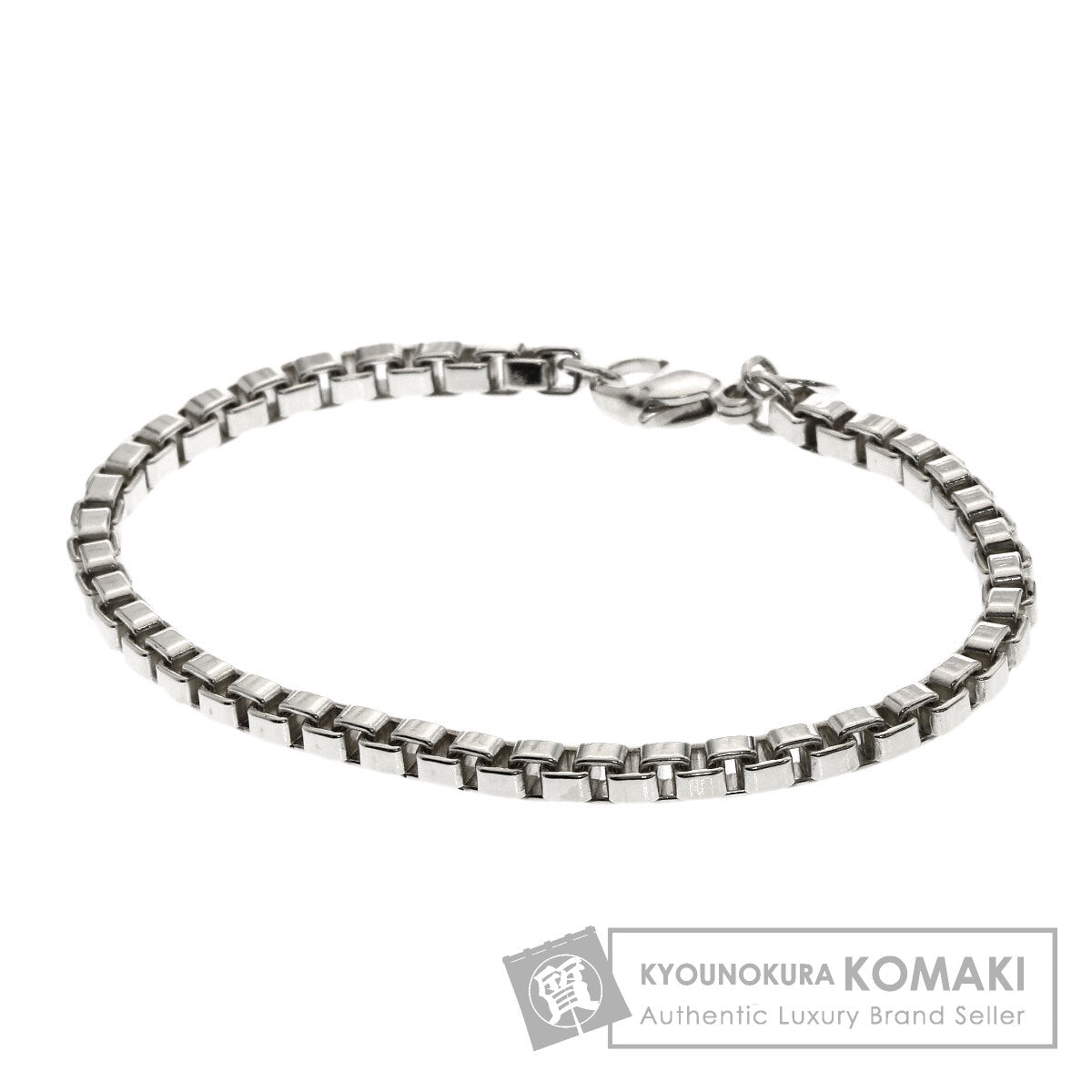 TIFFANY&Co. Venetian link Bracelet Silver Ladies [Used]
