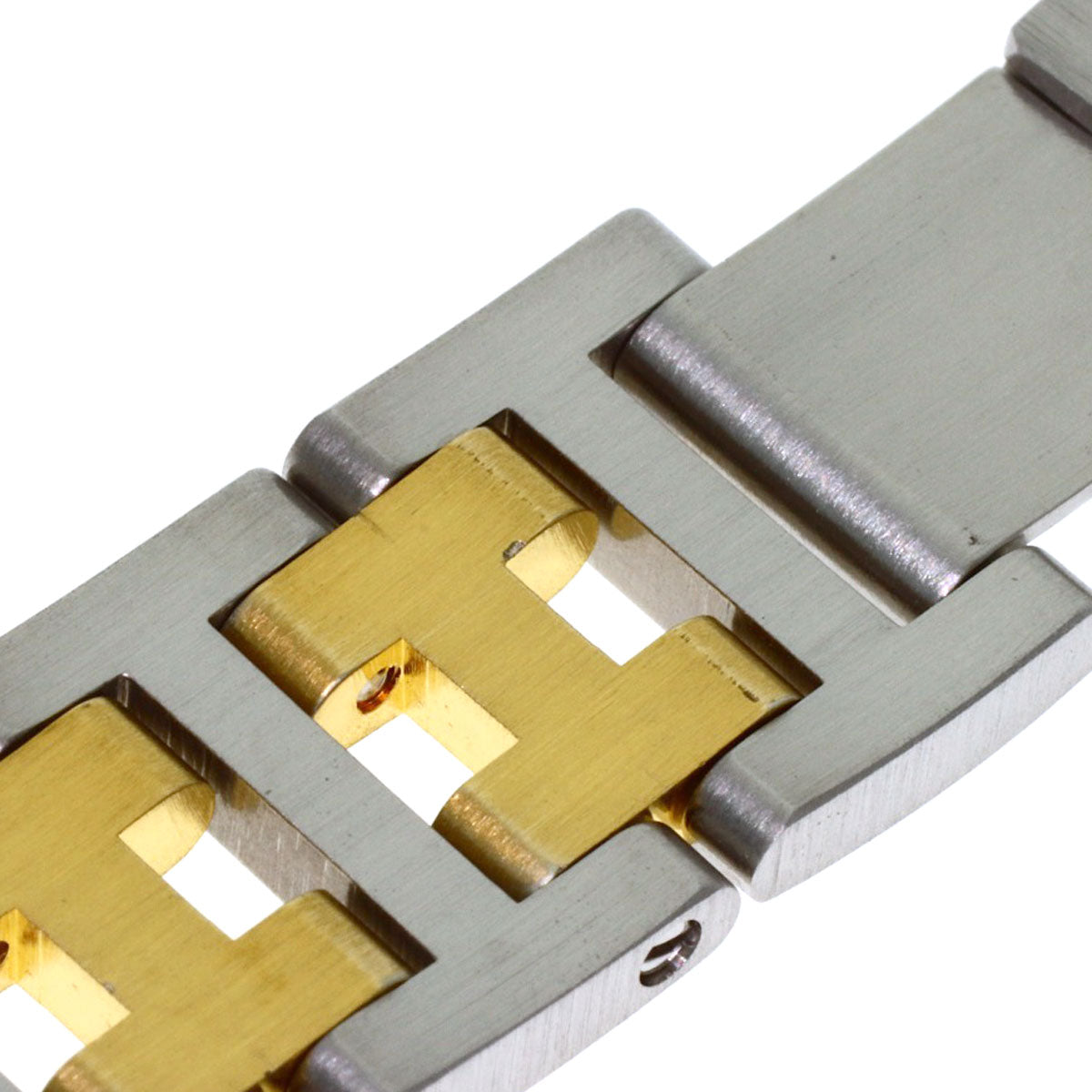 HERMES Clipper old type Watches Stainless Steel/SSxGP Ladies