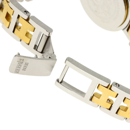 HERMES Clipper old type Watches Stainless Steel/SSxGP Ladies