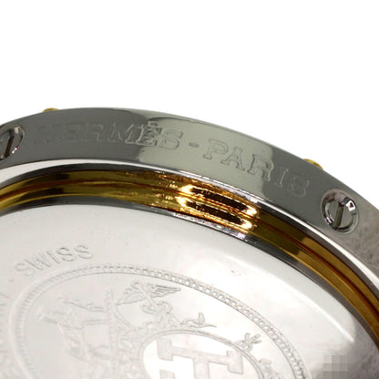 HERMES Clipper old type Watches Stainless Steel/SSxGP Ladies