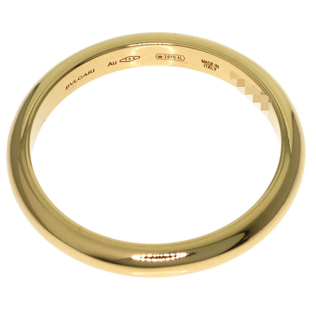 BVLGARI Feddy wedding Ring K18 Yellow Gold Ladies [Used]