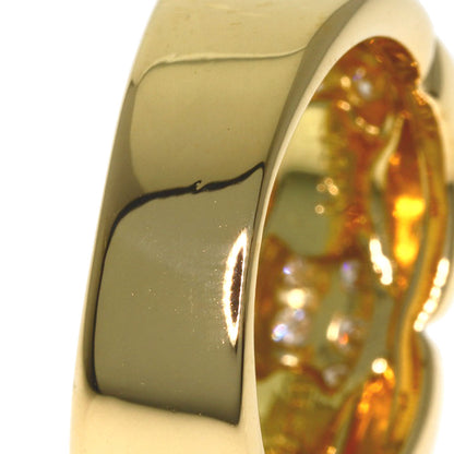 CARTIER Astre Diamond Ring #54 Ring K18 Yellow Gold Ladies [Used]