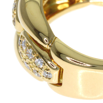 CARTIER Astre Diamond Ring #54 Ring K18 Yellow Gold Ladies [Used]
