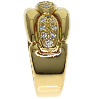 CARTIER Astre Diamond Ring #54 Ring K18 Yellow Gold Ladies [Used]