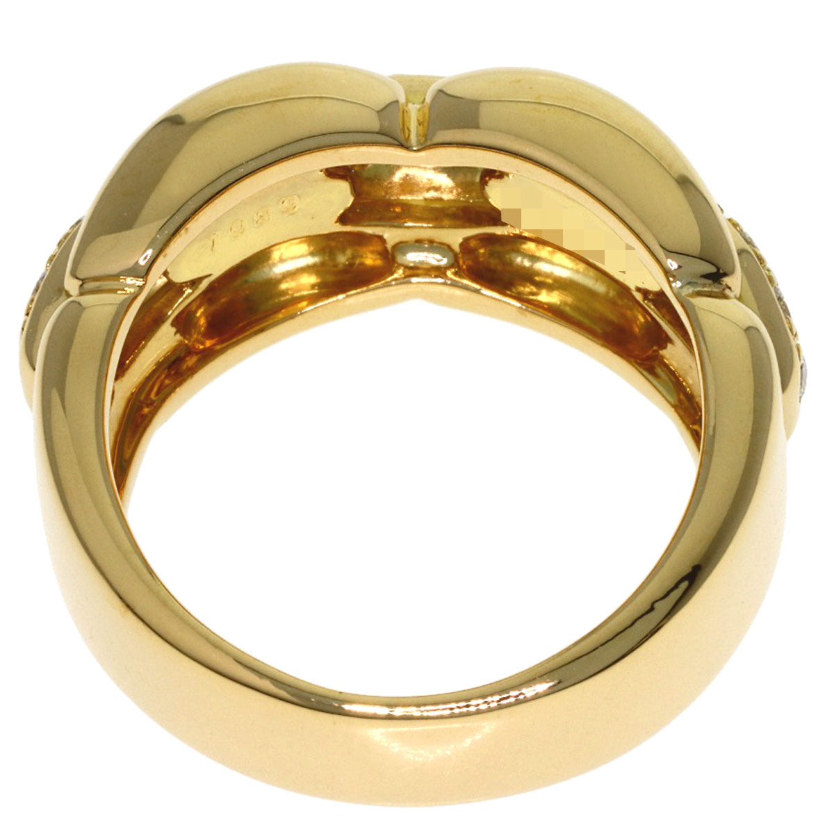 CARTIER Astre Diamond Ring #54 Ring K18 Yellow Gold Ladies [Used]