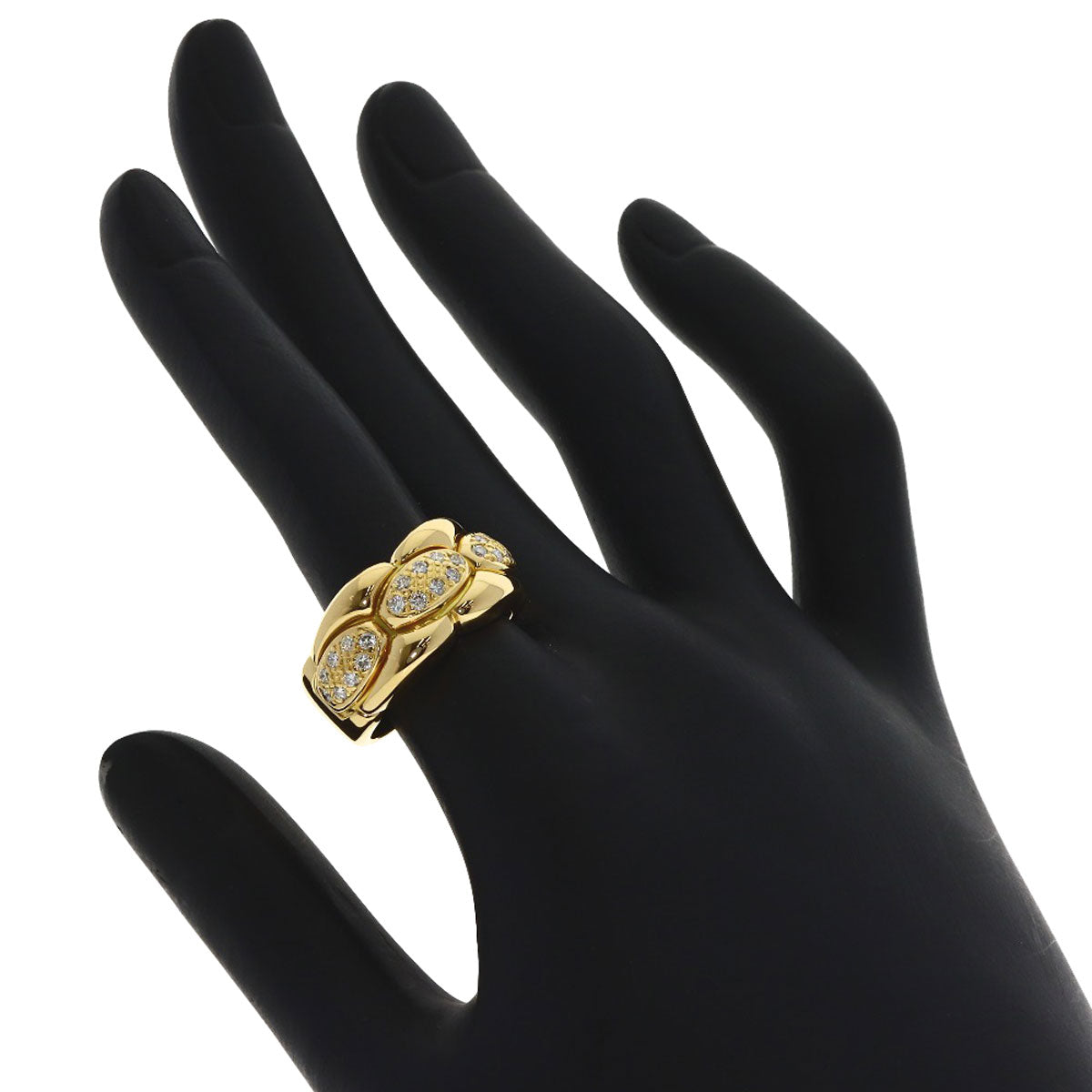 CARTIER Astre Diamond Ring #54 Ring K18 Yellow Gold Ladies [Used]