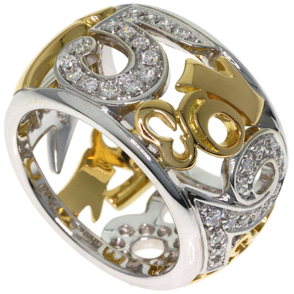 FRANCK MULLER Talisman Diamond Ring K18 White Gold 18K Yellow GoldLadies [Used]