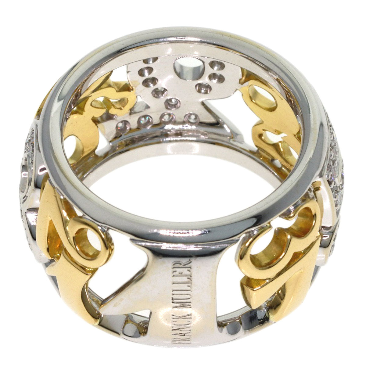 FRANCK MULLER Talisman Diamond Ring K18 White Gold 18K Yellow GoldLadies [Used]