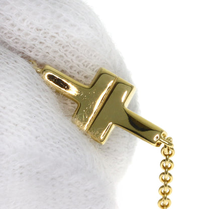 TIFFANY&Co. T TOW Double Chain Bracelet K18 Yellow Gold Ladies [Used]