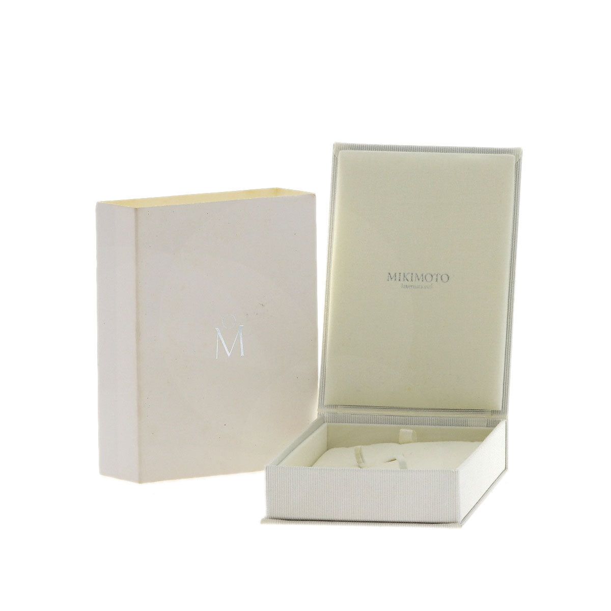 MIKIMOTO Pearl Pearl with Magnifying Glass Necklace Metal Ladies [Used]