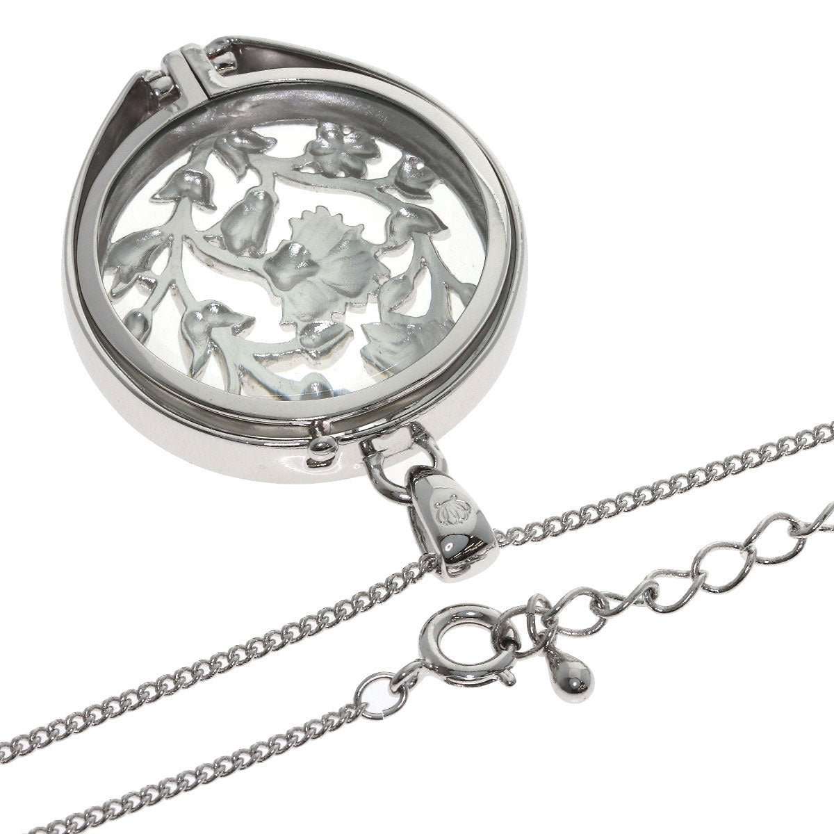 MIKIMOTO Pearl Pearl with Magnifying Glass Necklace Metal Ladies [Used]