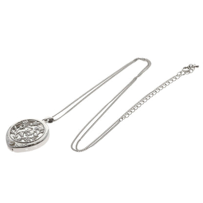MIKIMOTO Pearl Pearl with Magnifying Glass Necklace Metal Ladies [Used]