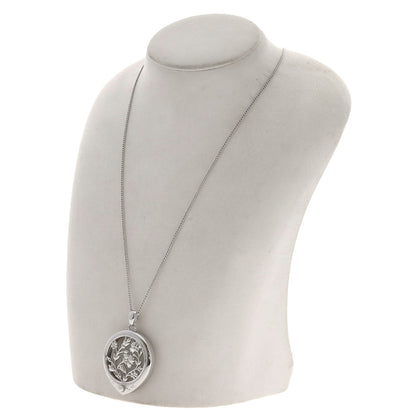 MIKIMOTO Pearl Pearl with Magnifying Glass Necklace Metal Ladies [Used]