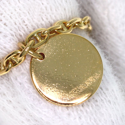HERMES Dada Rocking Horse Bracelet K18 Yellow Gold Ladies [Used]