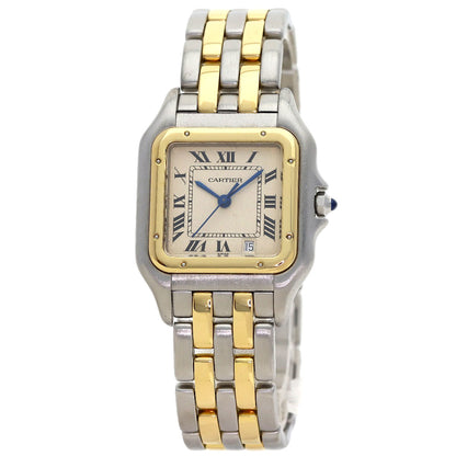 CARTIER PANTHERE MM 2 Row Watches W25028B6 Stainless Steel/SSxK18YG Boys