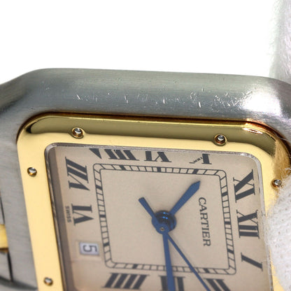 CARTIER PANTHERE MM 2 Row Watches W25028B6 Stainless Steel/SSxK18YG Boys