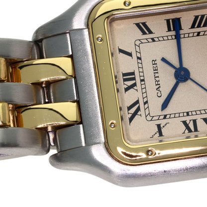 CARTIER PANTHERE MM 2 Row Watches W25028B6 Stainless Steel/SSxK18YG Boys