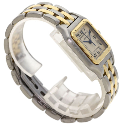 CARTIER PANTHERE MM 2 Row Watches W25028B6 Stainless Steel/SSxK18YG Boys