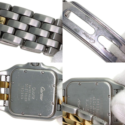 CARTIER PANTHERE MM 2 Row Watches W25028B6 Stainless Steel/SSxK18YG Boys