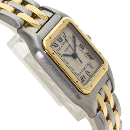 CARTIER PANTHERE MM 2 Row Watches W25028B6 Stainless Steel/SSxK18YG Boys