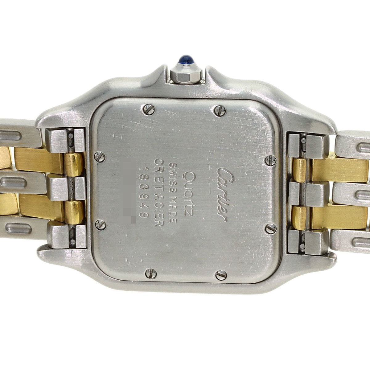 CARTIER PANTHERE MM 2 Row Watches W25028B6 Stainless Steel/SSxK18YG Boys