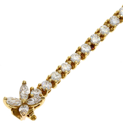 TIFFANY&Co. Victoria Diamond Maker Complete Bracelet K18 Yellow Gold Ladies [Used]