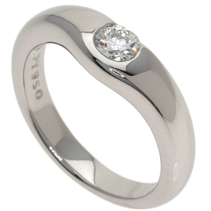 TIFFANY&Co. Elsa Peretti 1P Diamond Ring Platinum PT950 Ladies [Used]