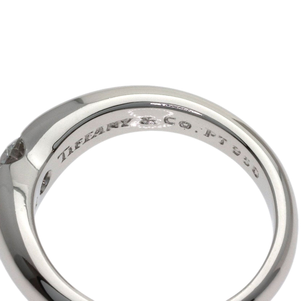 TIFFANY&Co. Elsa Peretti 1P Diamond Ring Platinum PT950 Ladies [Used]