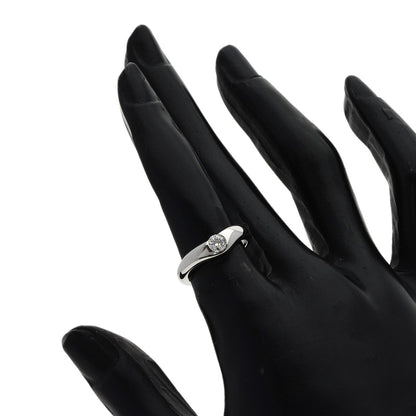 TIFFANY&Co. Elsa Peretti 1P Diamond Ring Platinum PT950 Ladies [Used]