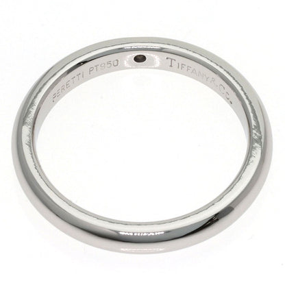 TIFFANY&Co. Stacking band 1P Diamond Ring Platinum PT950 Ladies [Used]