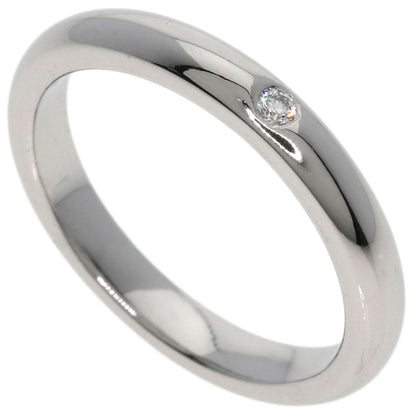 TIFFANY&Co. 1P Diamond Ring Platinum PT950 Ladies [Used]