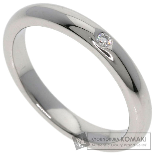 TIFFANY&Co. 1P Diamond Ring Platinum PT950 Ladies [Used]