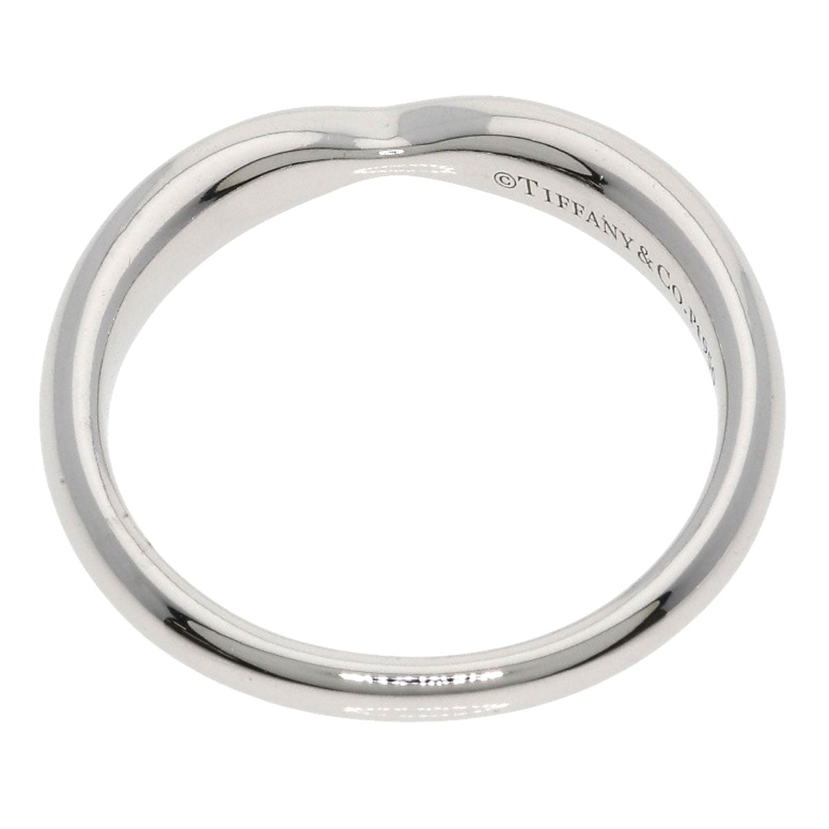 TIFFANY&Co. Harmony Wedding Ring Platinum PT950 Ladies [Used]