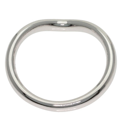 TIFFANY&Co. Curved band Ring Platinum PT950 Ladies [Used]